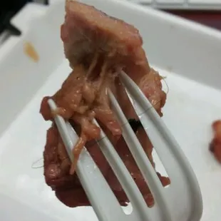 I found this in my teriyaki chicken. I almost vomitted.