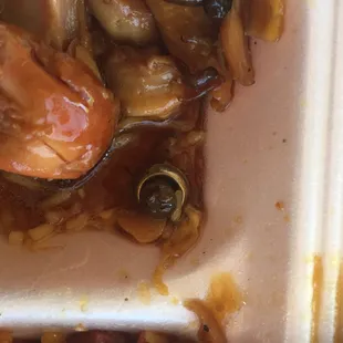 THE TINY SCREW IN MY FOOD!!