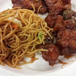 This is a split combo I had with my coworker