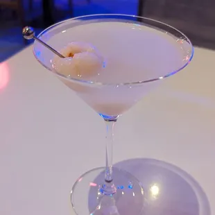 Lychee Martini.