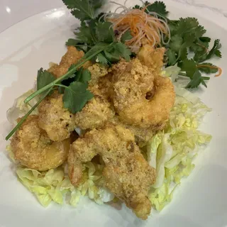 Salted Egg Yolk Shrimp