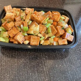 Bean Curd With Kung Pao Sauce