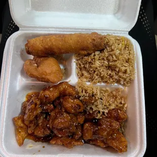 Orange chicken