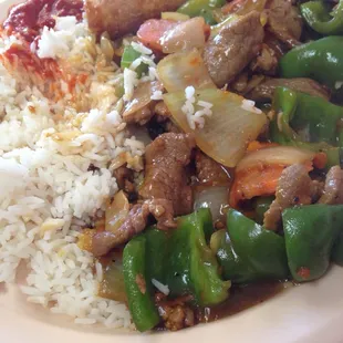 Pepper steak special