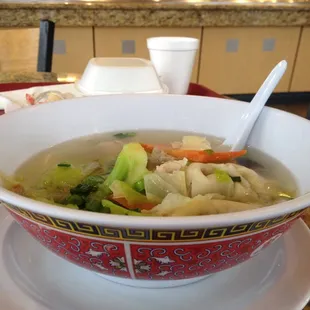 Great won ton soup!