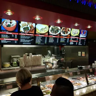 sushi and sashimi, interior