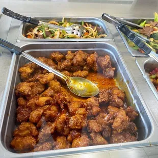 Orange chicken.