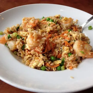 Shrimp Fried Rice...loaded with plump fresh shrimp