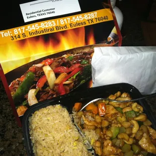 Cashew Nut chicken- Togo  fresh hot and taste