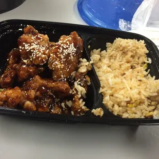 Sesame chicken