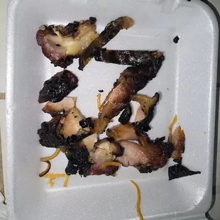 chicken wings and fried chicken, food