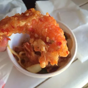 Spicy shrimp