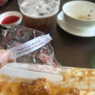 Fortune cookie