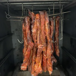 I came on a good day and they were making a fresh batch of BBQ pork