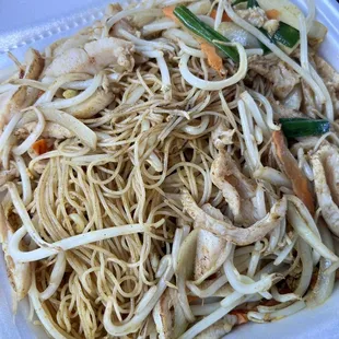 Singapore Style Chicken Vermicelli ~ big yummy portion ! ! !