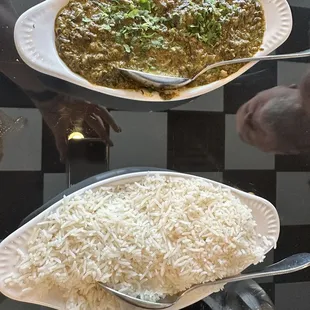 Saag paneer