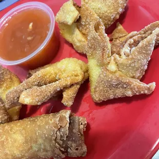 6 Stuffed Carb Rangoon