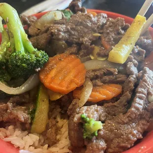 Power bowl - soggy and salty