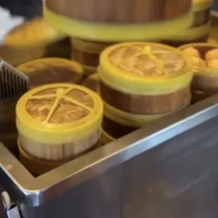 Steaming hot and lots of options