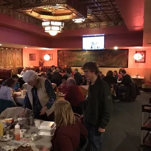 Christmas Eve all the parties come to Wok Inn and had a good time.