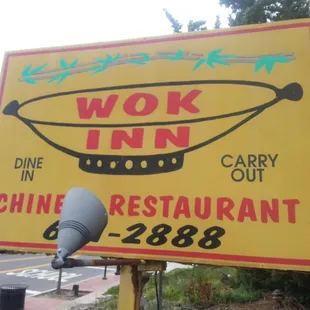 sign out front