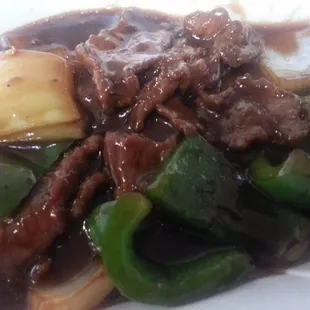 close-up - Pepper Steak
