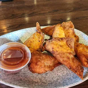 Ginger chicken wontons - lacked ginger flavor