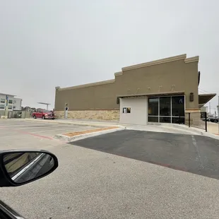 Drive in area