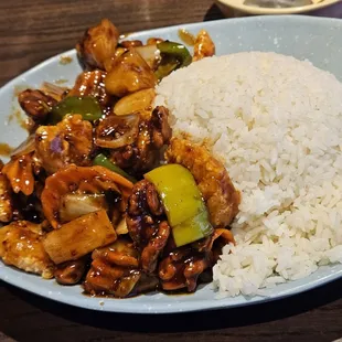 Shrimp and Walnuts