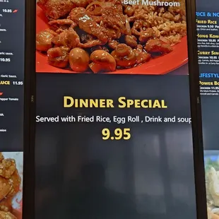 Dinner Special