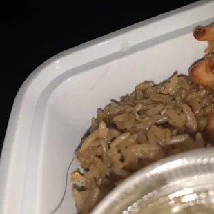 2 hairs in my rice.  Lemon Chicken