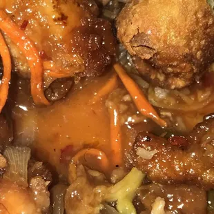 Hair all in my order this is general chicken nasty no answer when I tried calling