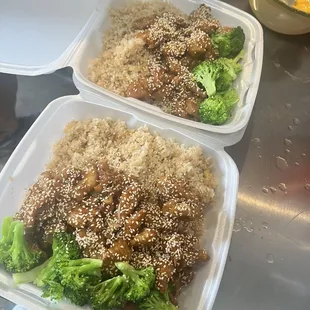 Sesame chicken