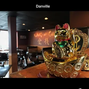 Smallest of the welcome cats!