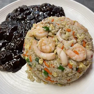 Jjajang Seafood Fried Rice