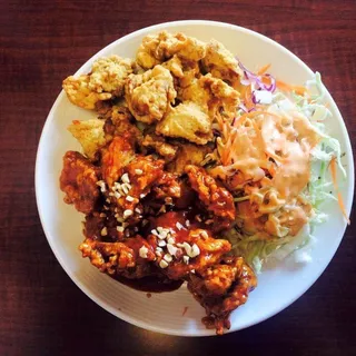 Half & Half chicken