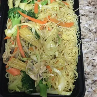 Veggie Singapore noodles