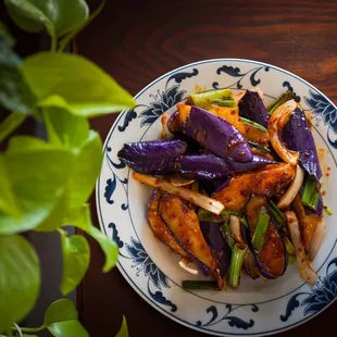 Eggplant Szechuan Style