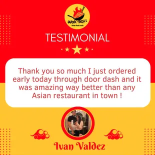 We love reviews! Come try the umami !