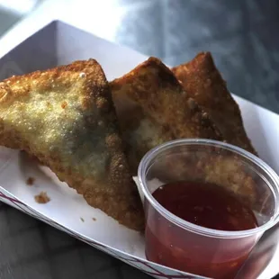 Handmade Crab Rangoon