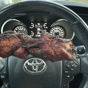 5 Piece Teriyaki Chicken, must eat while driving home. Phenomenal!
