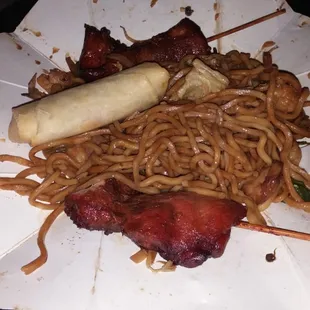 You guys know that the Chinese takeout boxes were meant to be plates as well, right? :-)
