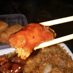 Care for a bite? Chopstick style :-)