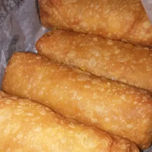Shrimp egg rolls are the best!
