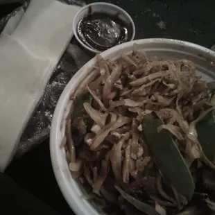 Moo shu vegetables, number 68