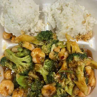 Shrimp w/ Broccoli