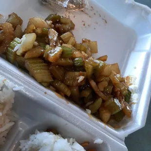 they thought I had a celery deficiency or I said "can I get 4x the normal amt of celery. I just can't get enough of the crunchy wonder food"