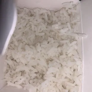 Yummy white rice !