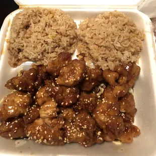 Sesame chicken