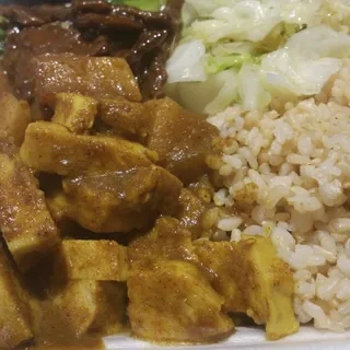 Vegan Curry Chicken